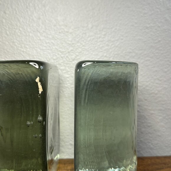 Mid-Century Modern Blenko Glass Bookends  (Set of 2) - Picture 8 of 16